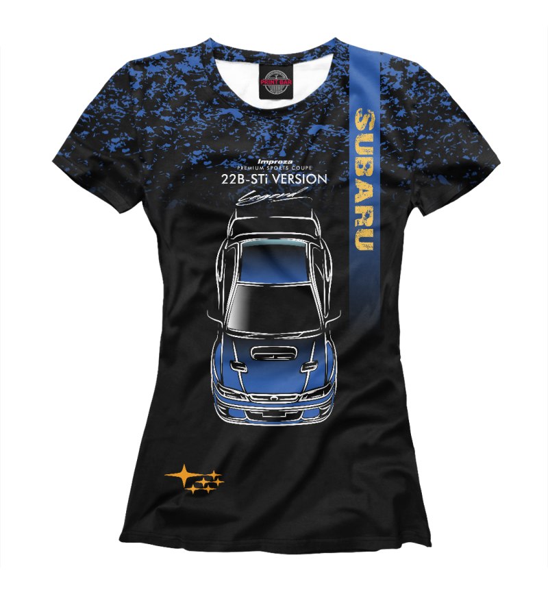 Футболка Subaru Legacy