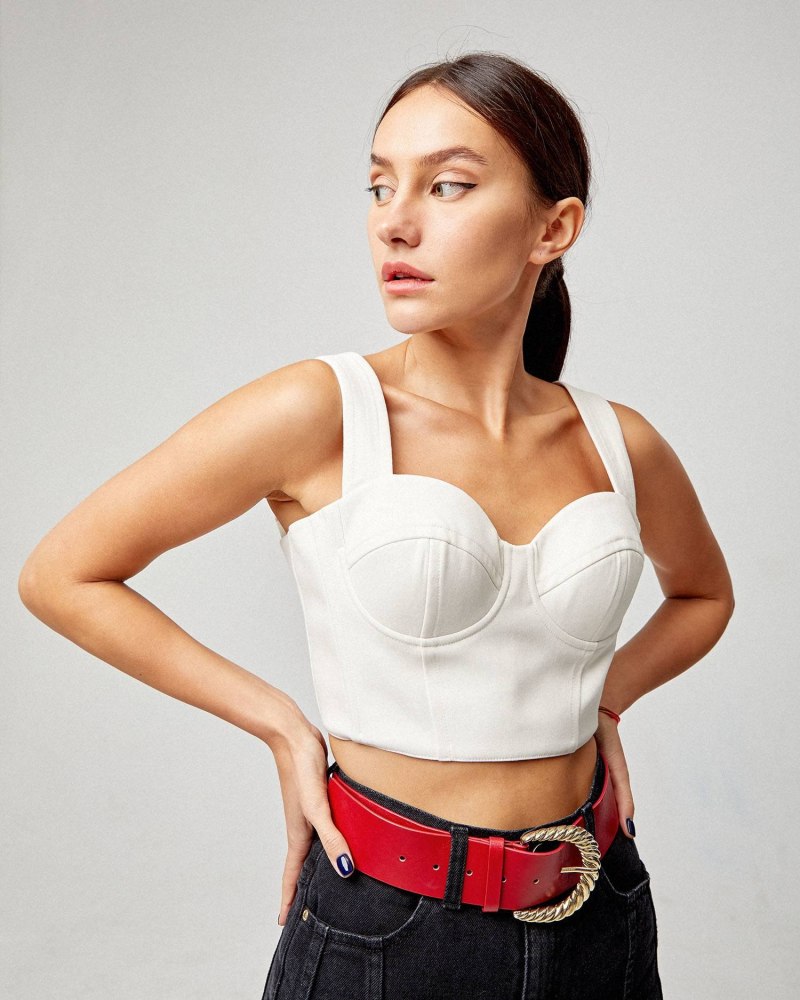 Корсеты топы шампань