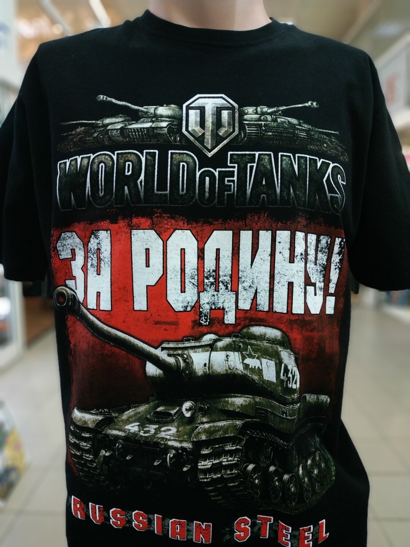 Футболка мир танков