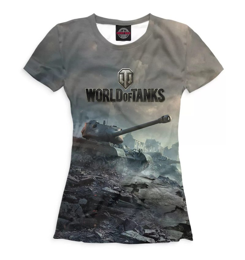 Принт на футболку World of Tanks