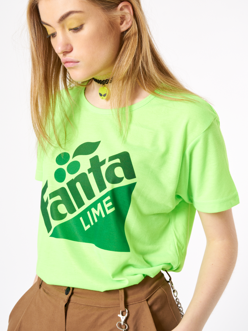 Lime футболка с принтом