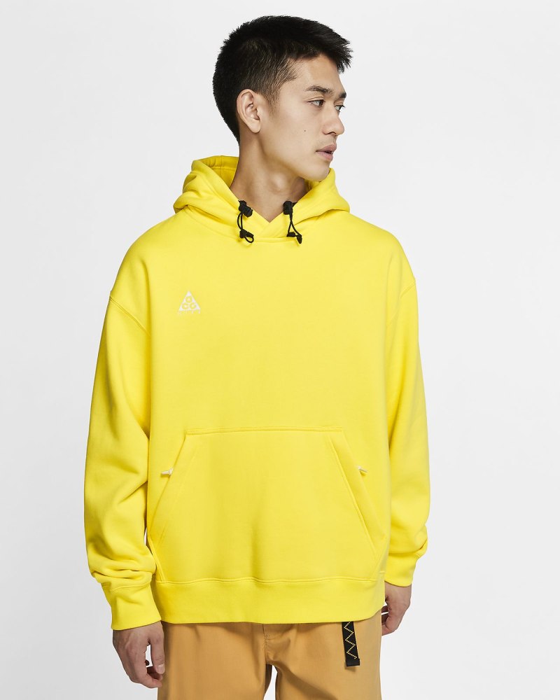 Желтое худи Nike