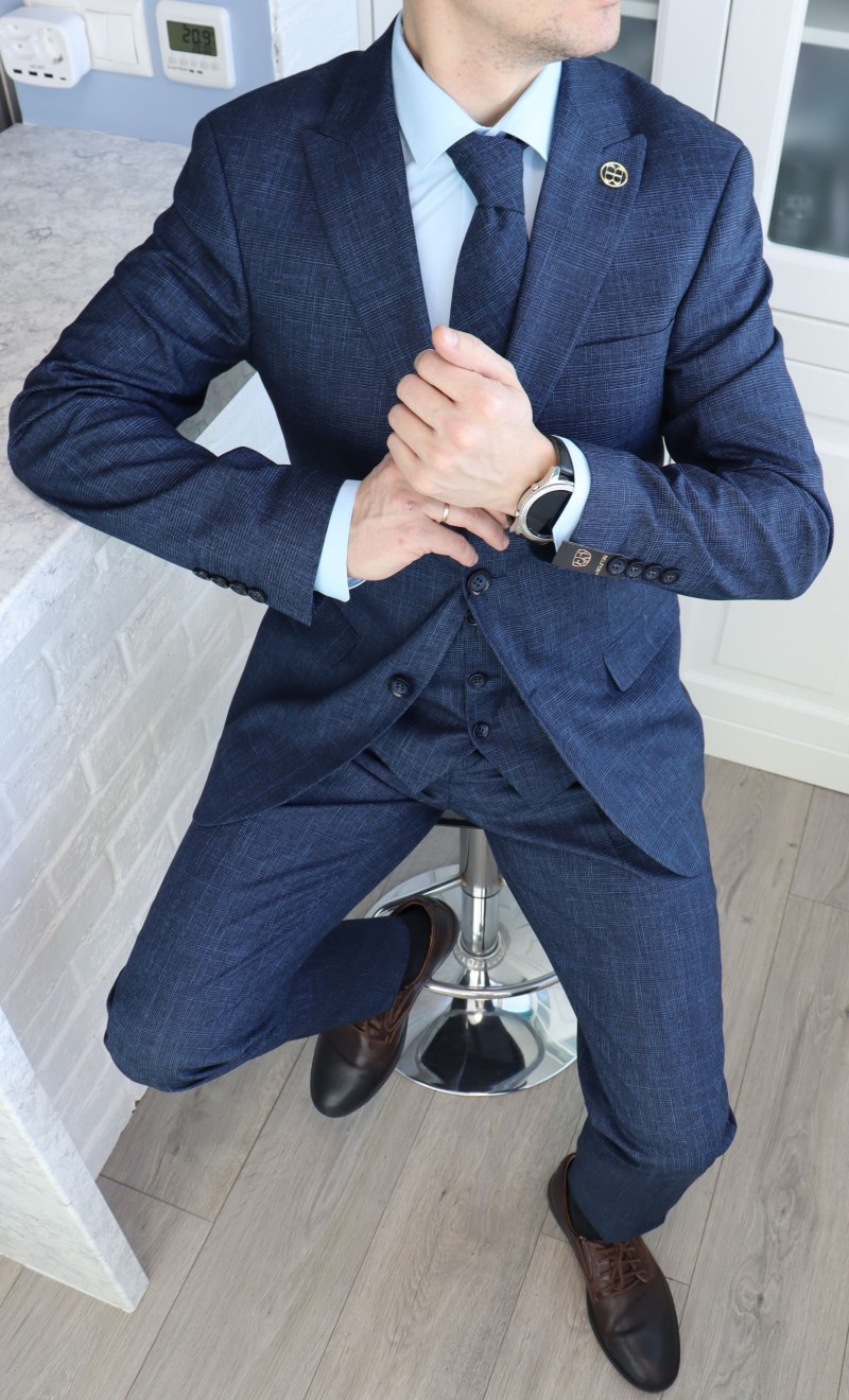 Костюм тройка Slim Fit