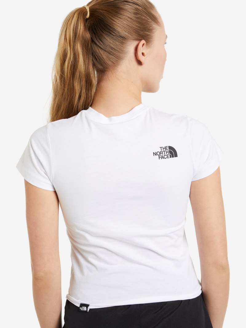 Футболка the North face женская белая