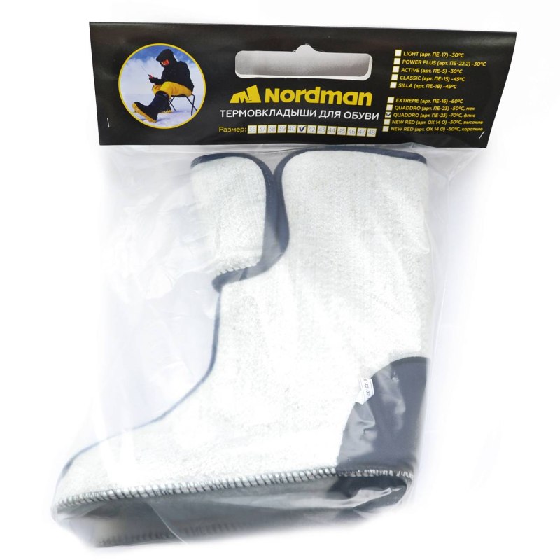 Вкладыши Nordman extreme пе-16 (-60с) мех.