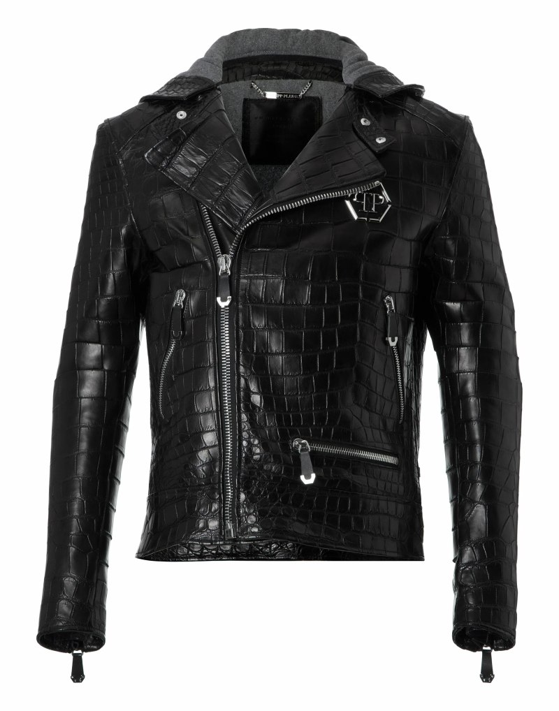 Philipp plein Leather Jacket