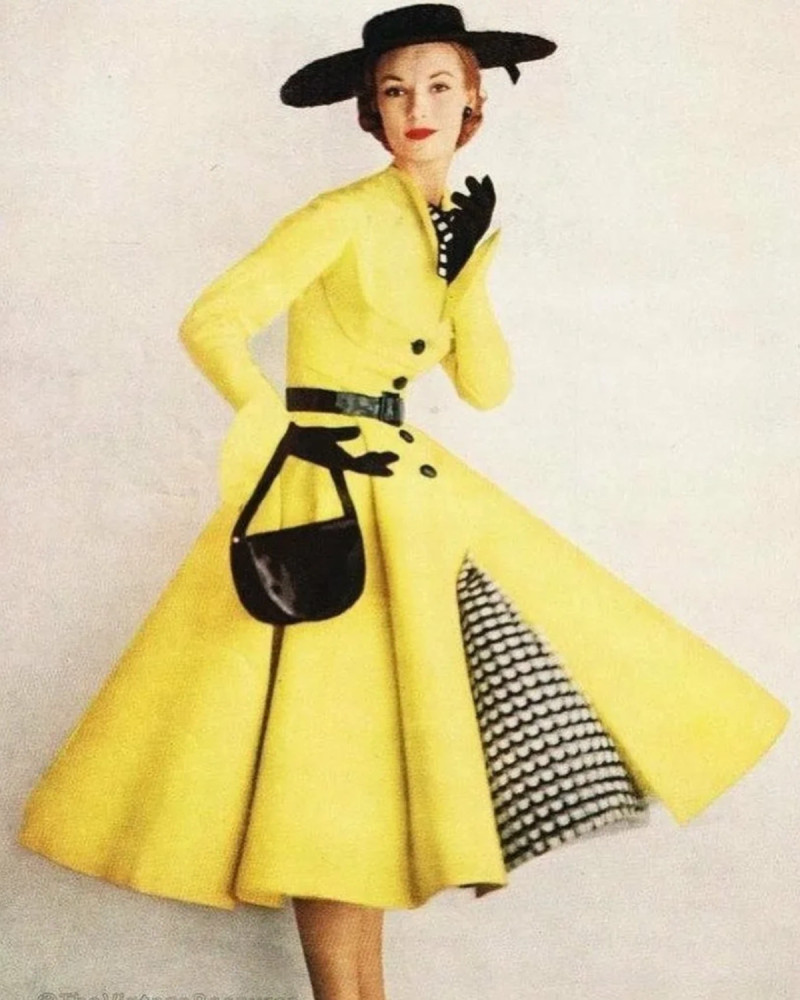 Мода диор 1950х