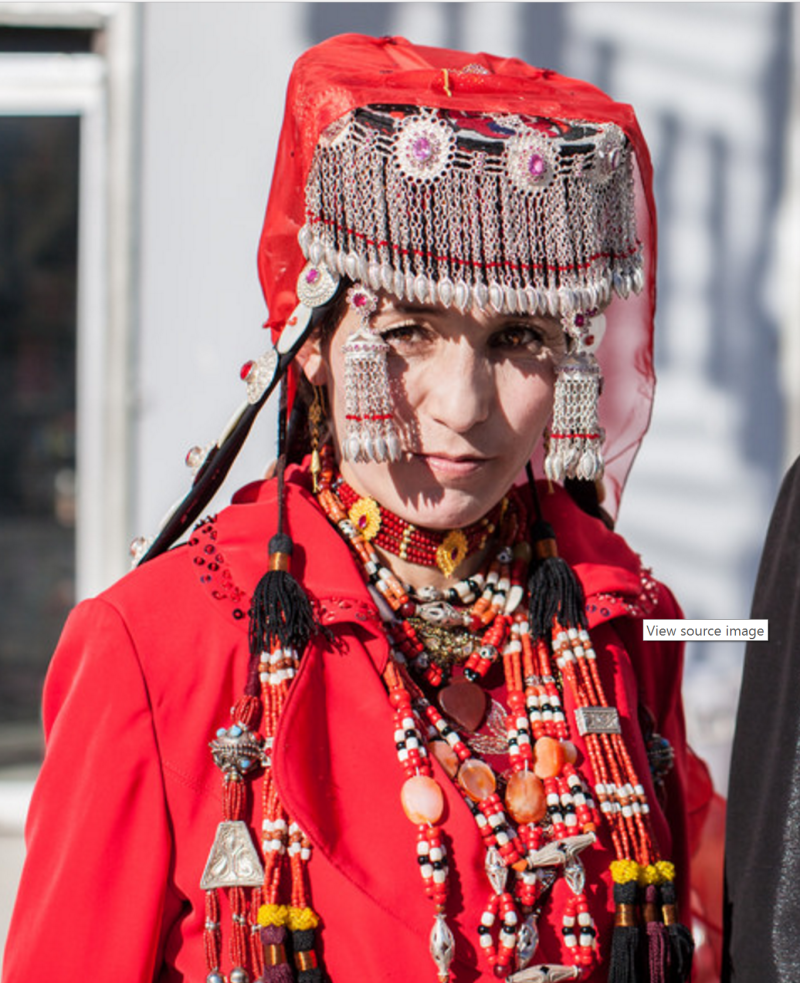 Головной убор таджички