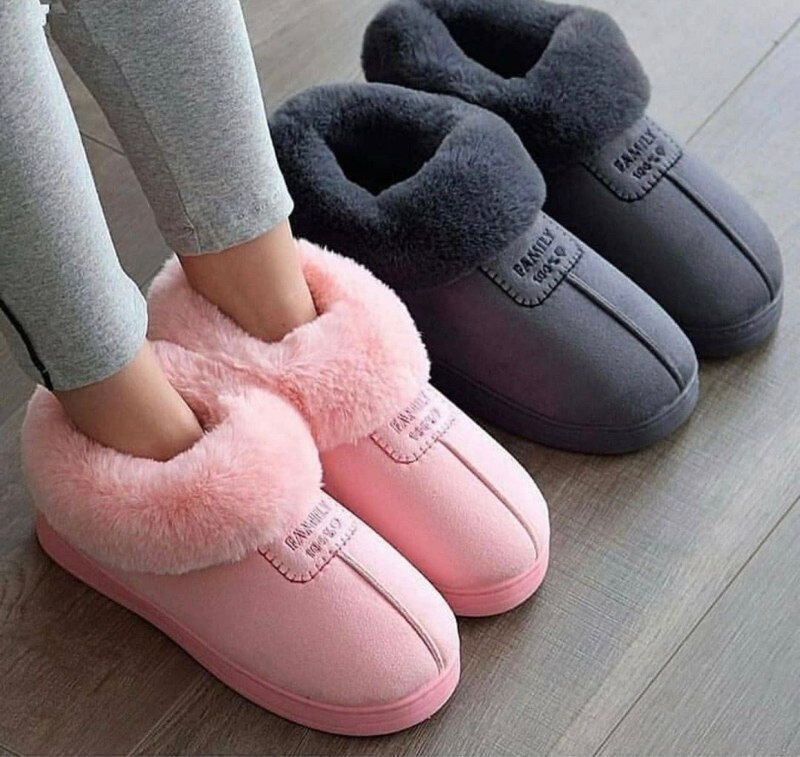 Тапки с мехом