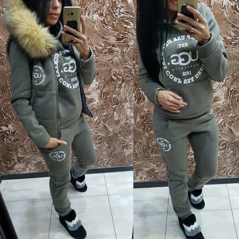 Теплый спортивный костюм