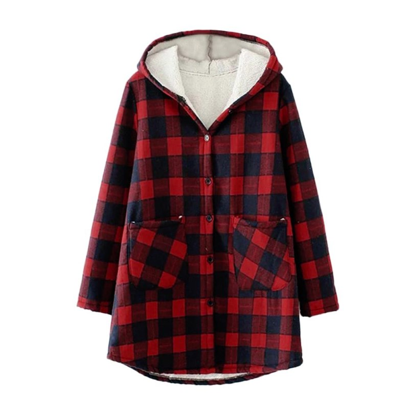 Plaid Shirt рубашка с капюшоном женская