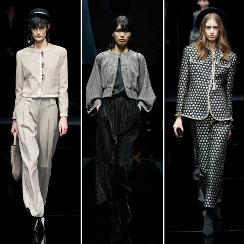 Коллекция Armani зима 2022