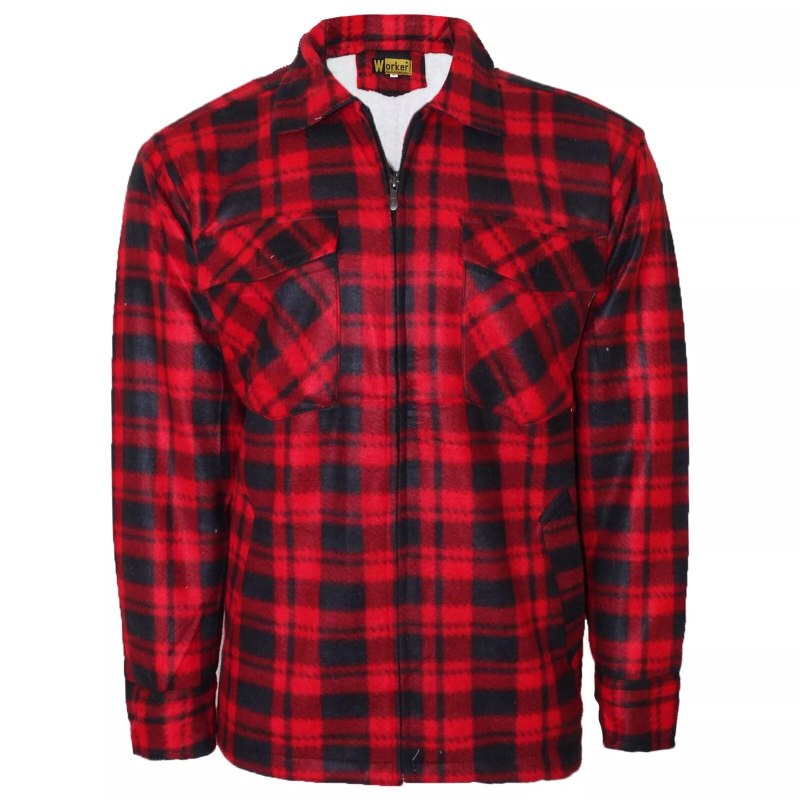 Мужская утепленная рубашка Flannel Shirt Jacket