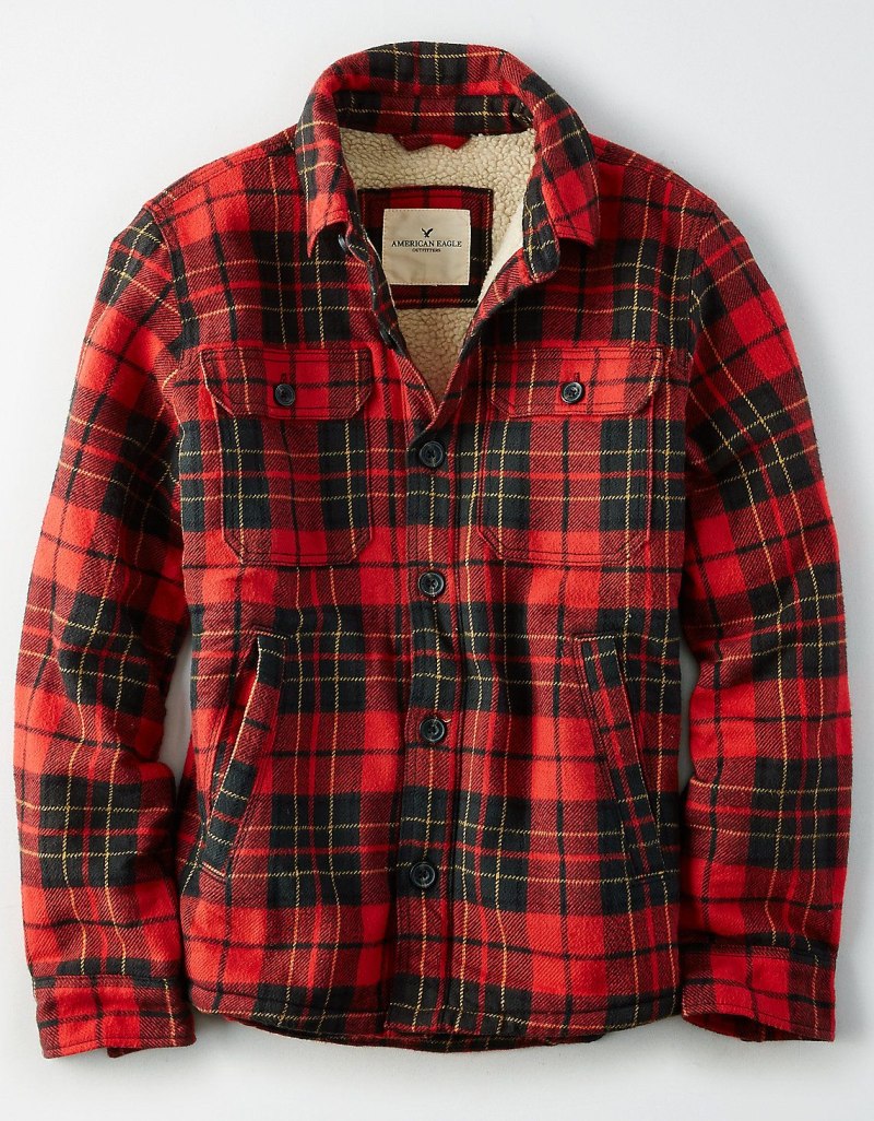 Рубашка Lee Cooper красная клетчатая