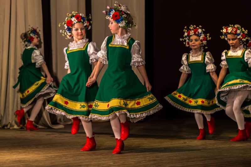 Костюм для русского танца