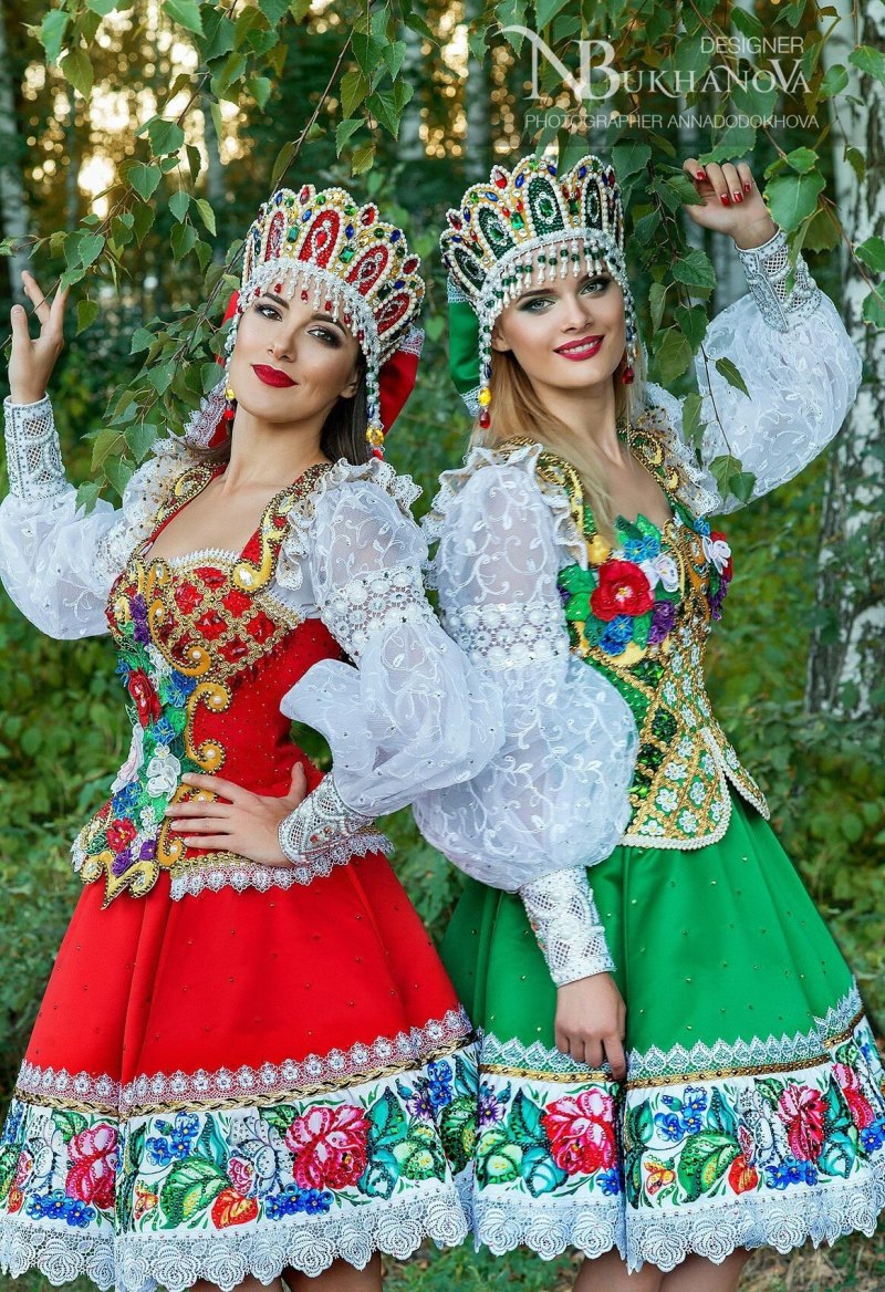 Сценические костюмы Натальи Бухановой