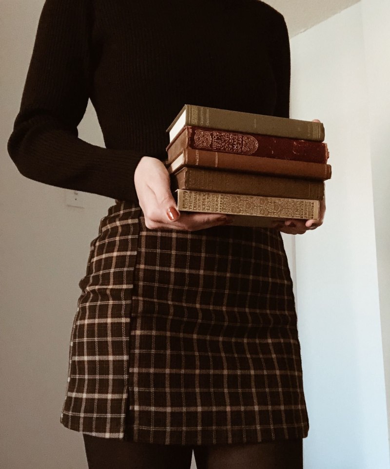 Эстетика Dark Academia одежда