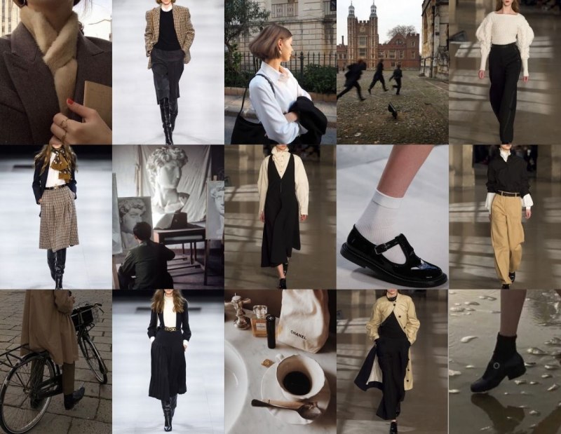 Dark Academia aesthetic стиль