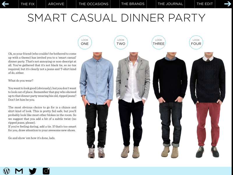 Стиль одежды Smart Casual