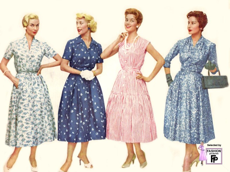 Мода 1950-60
