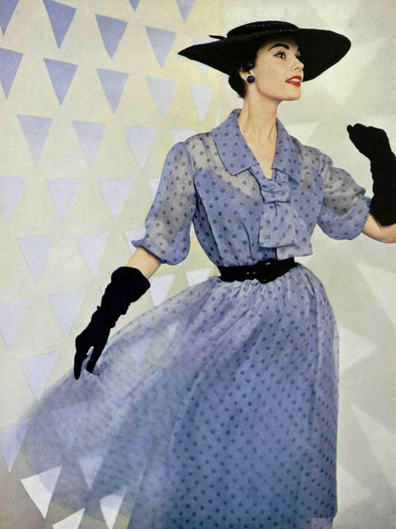 Мода Кристиан диор 1950