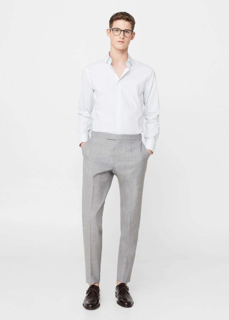 Mango Casual брюки мужские