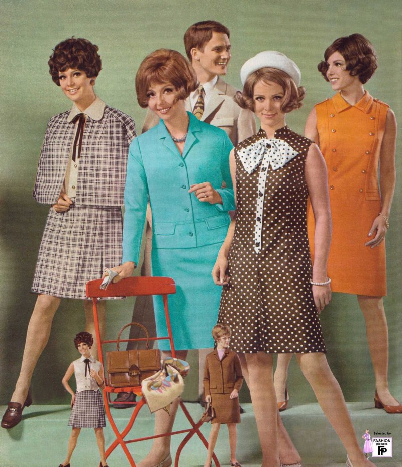 1960-Е год мода"стиль Джеки"