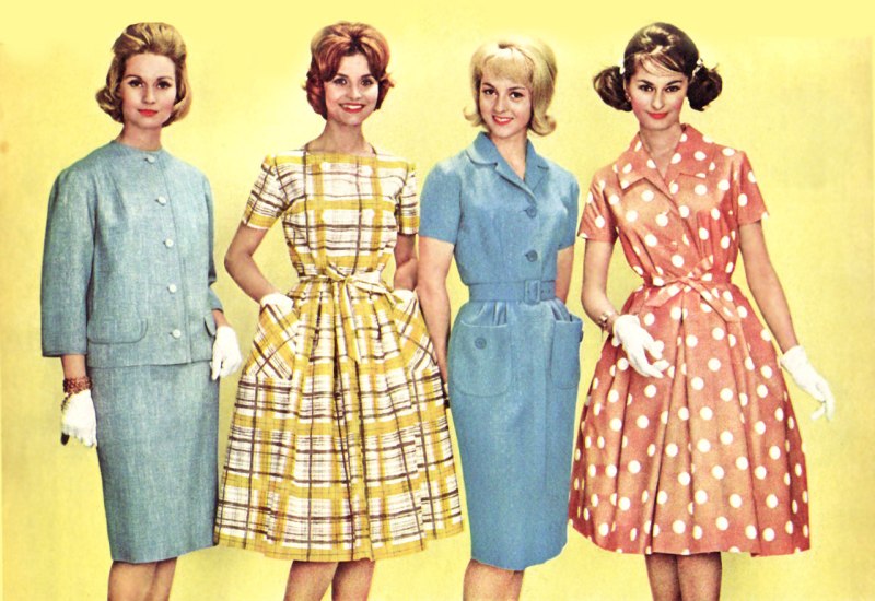 Мода 1960х Франция