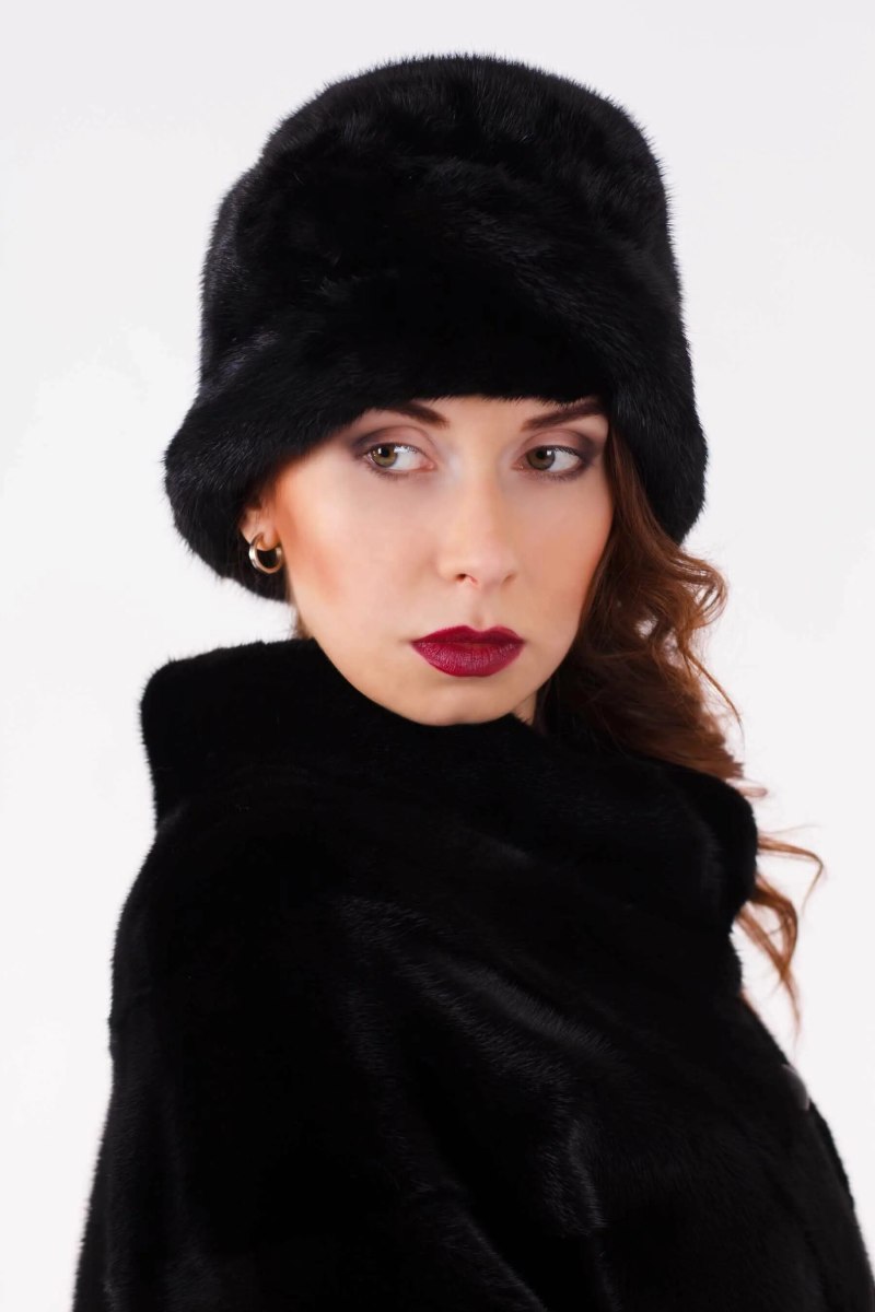 Шапка к норковой шубе