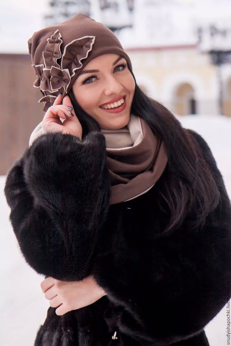 Шапки к норковым шубам