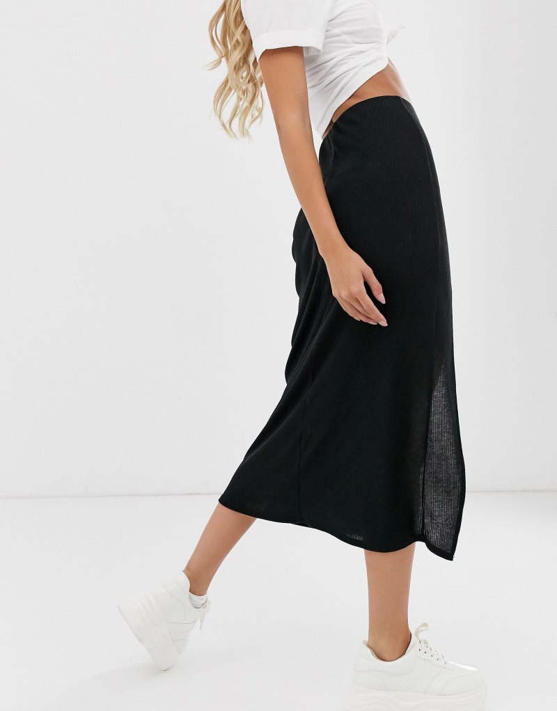 Юбка glance Maxi с двойным вырезом