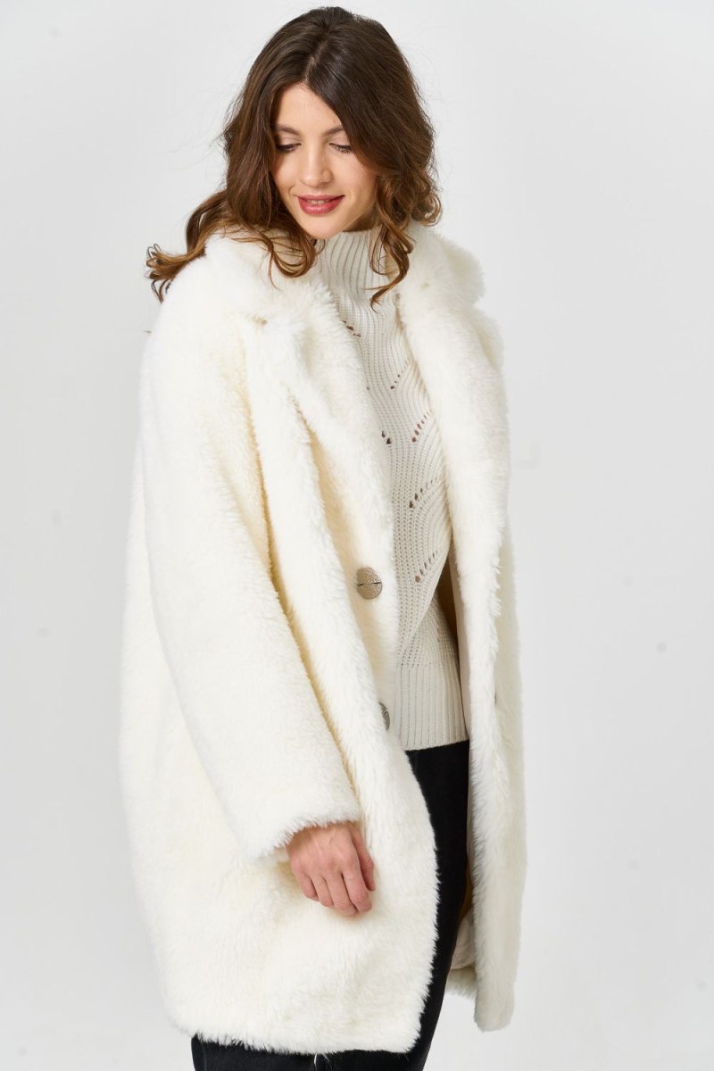 Пальто из овчины virtuale fur collection