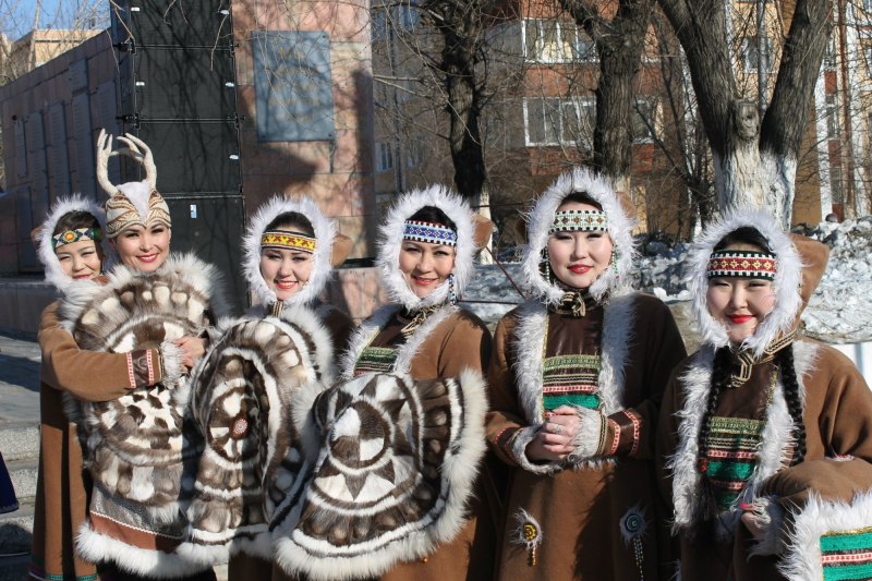 Национальный костюм эвенков Забайкалья
