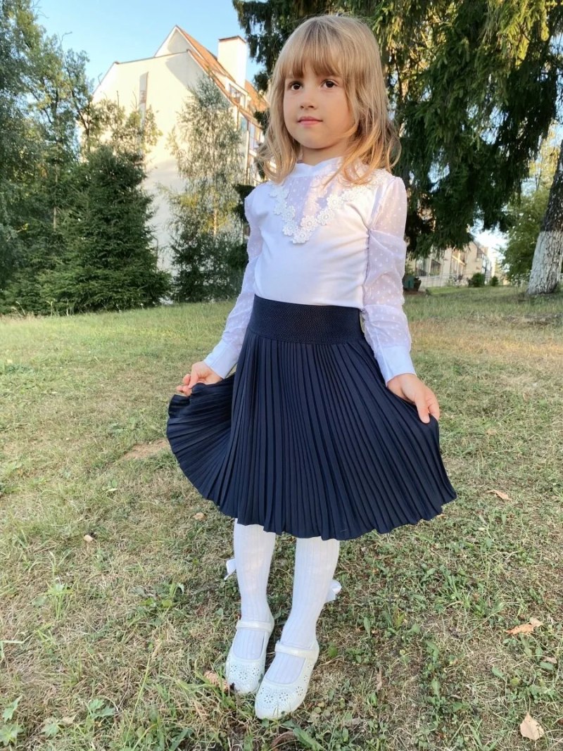 Школьная юбка плиссе для девочки
