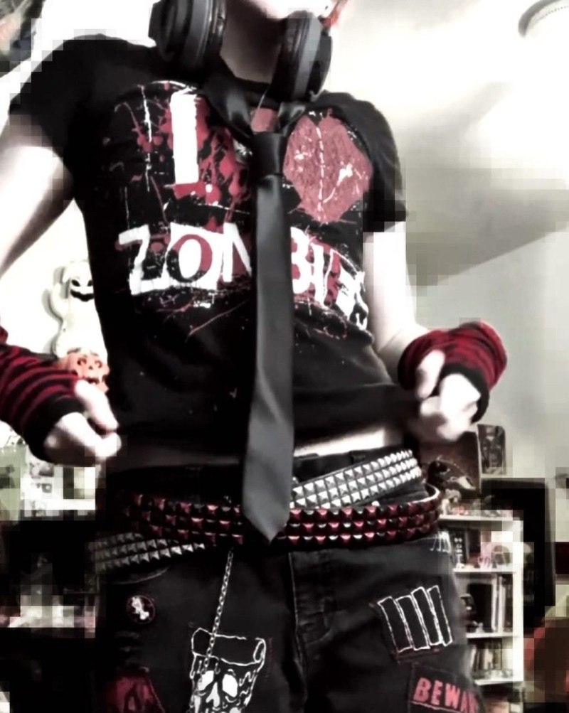 Emo Scene aesthetic