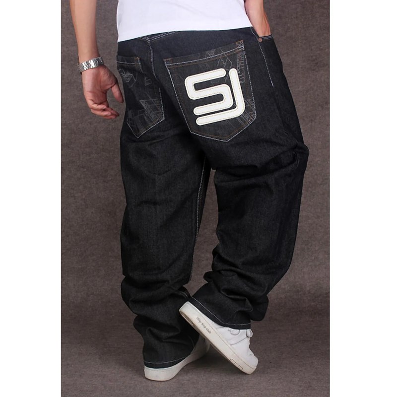 Baggy Style штаны мужские черные