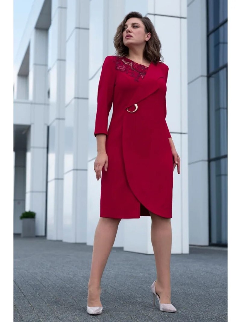 Одежда на осень для полных девушек