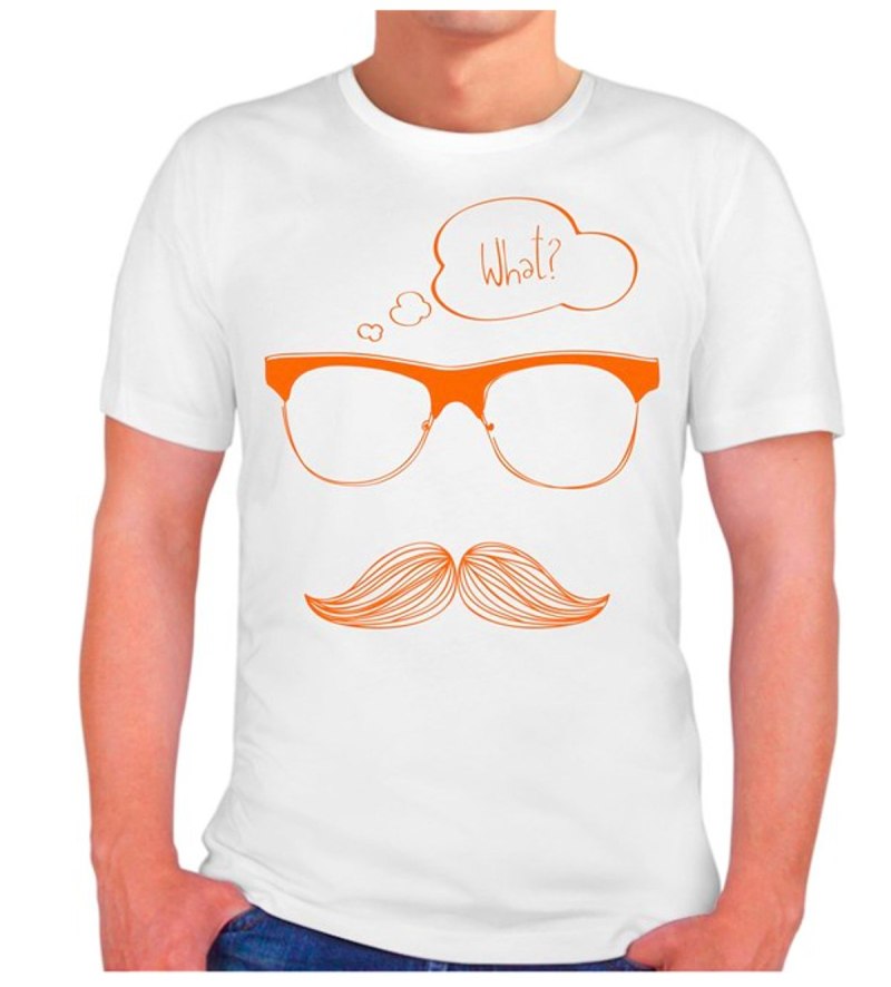 Белая футболка мужская