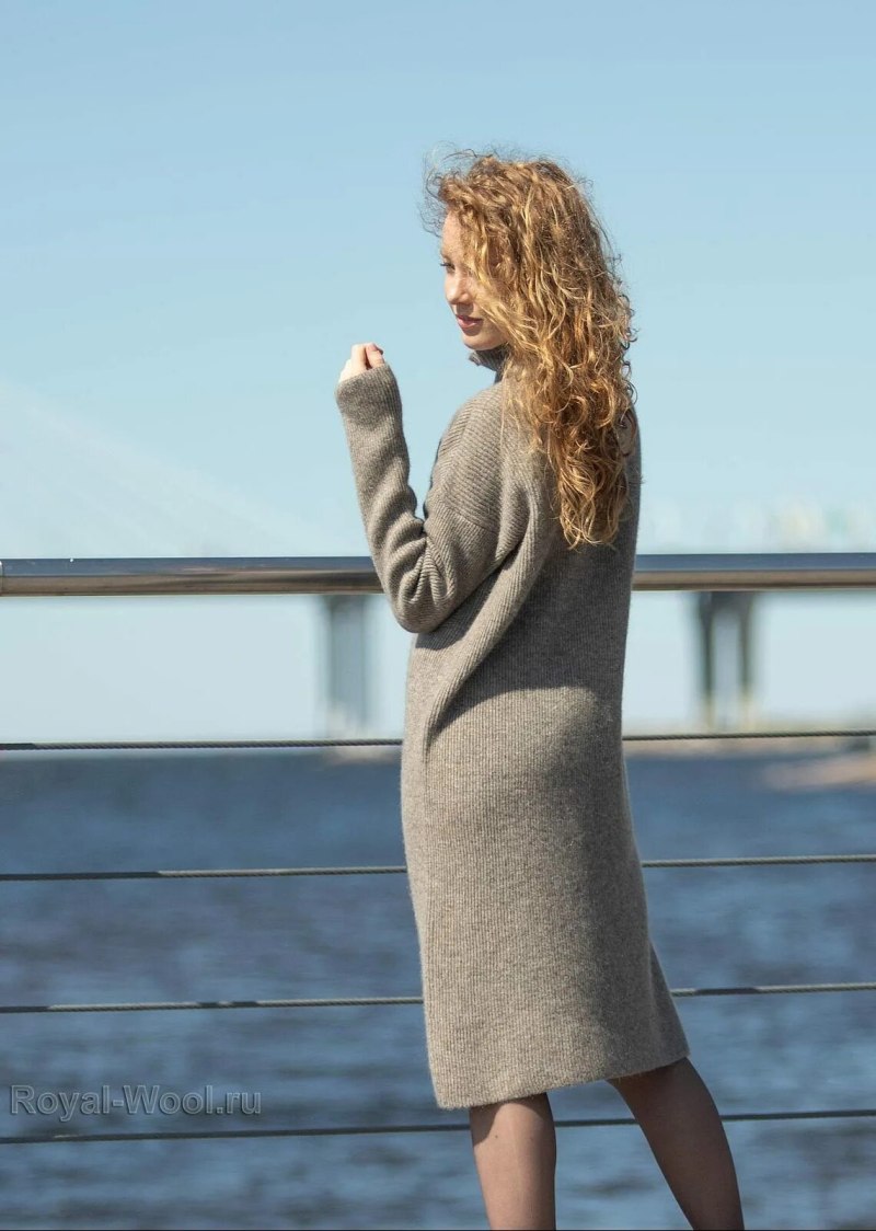 Платье шерсть