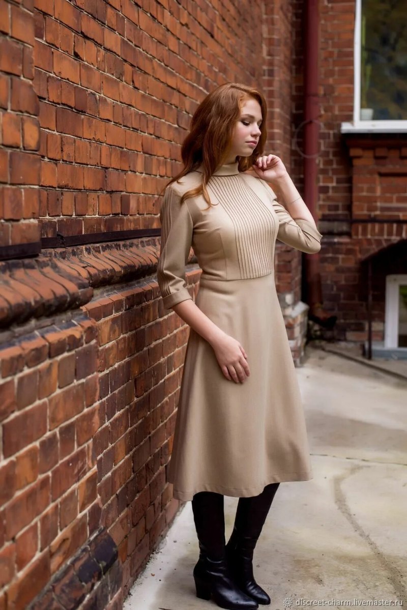 Длинные скромные платья