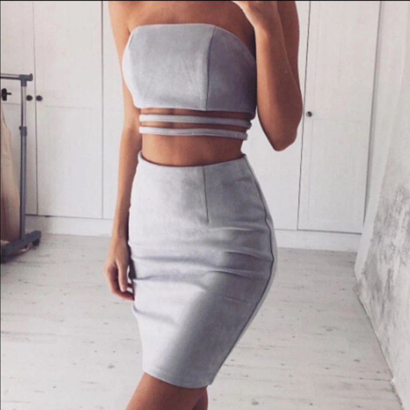 Юбка и топ комплект