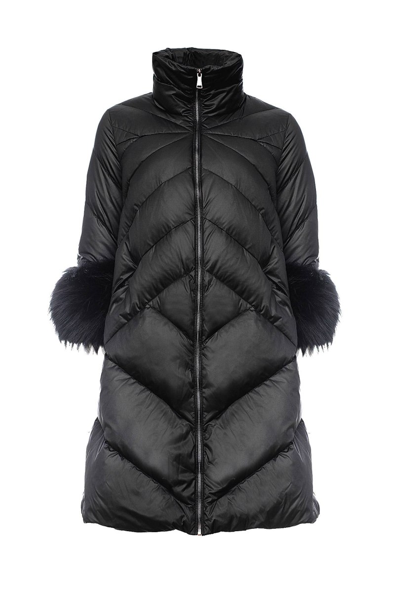 Пуховик Одри рукав 3/4