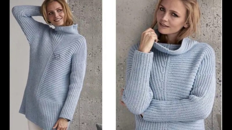 Вязанные свитера женские