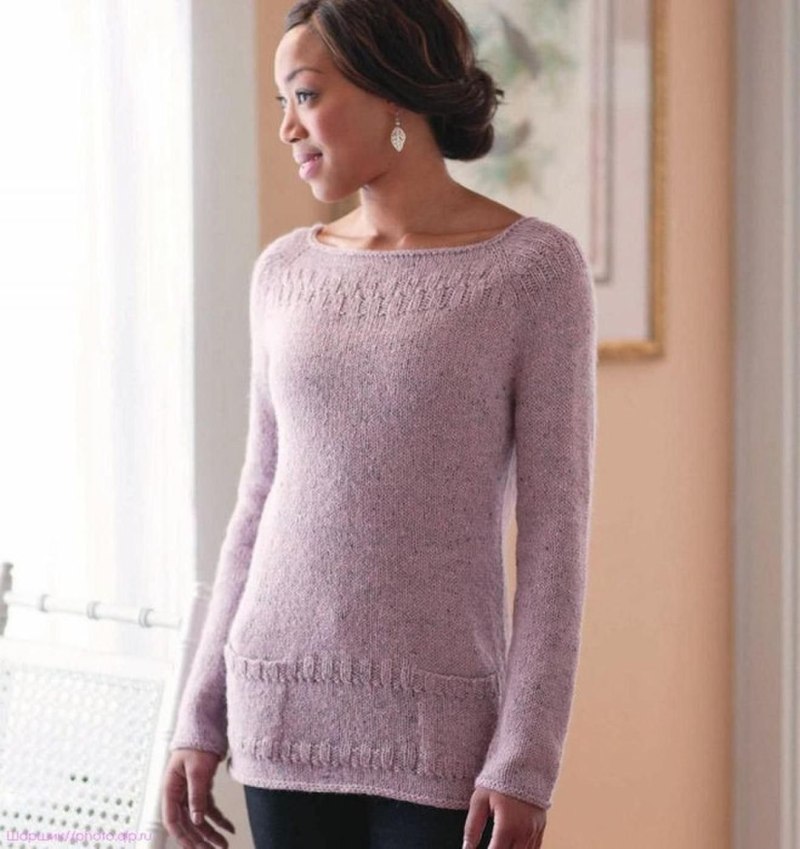 Джемпер классический женский