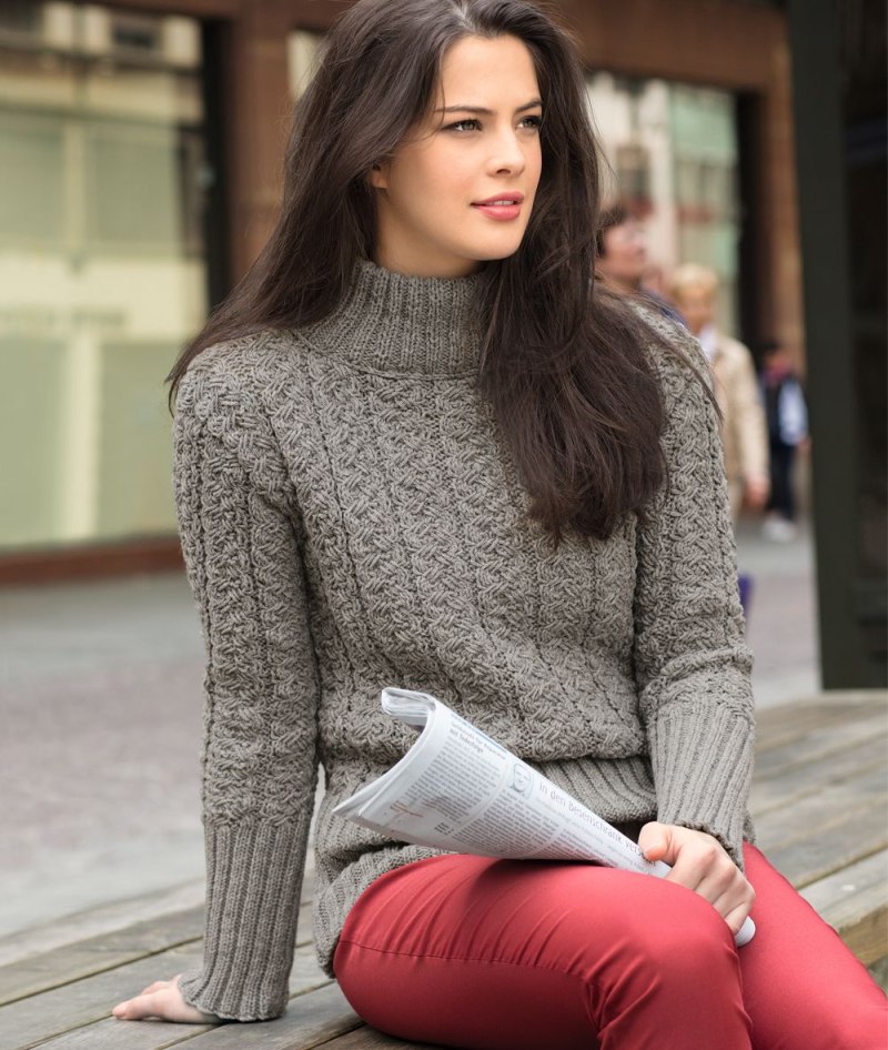 Джемпер вязаный