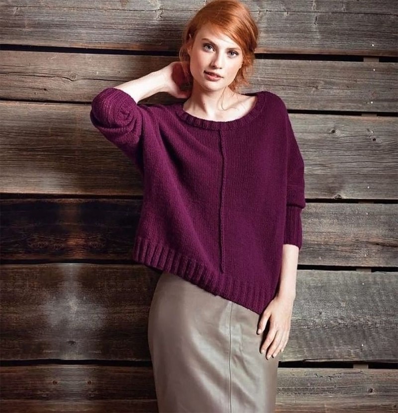 Оверсайз пуловер Хейворд