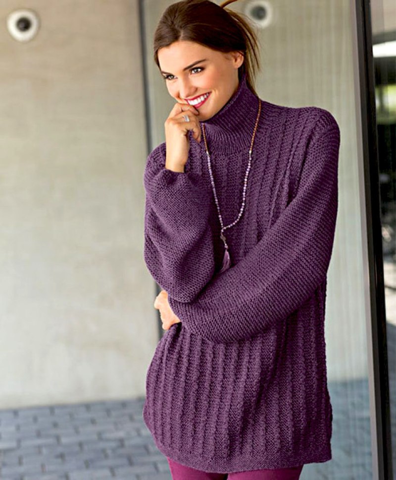 Вязаный свитер