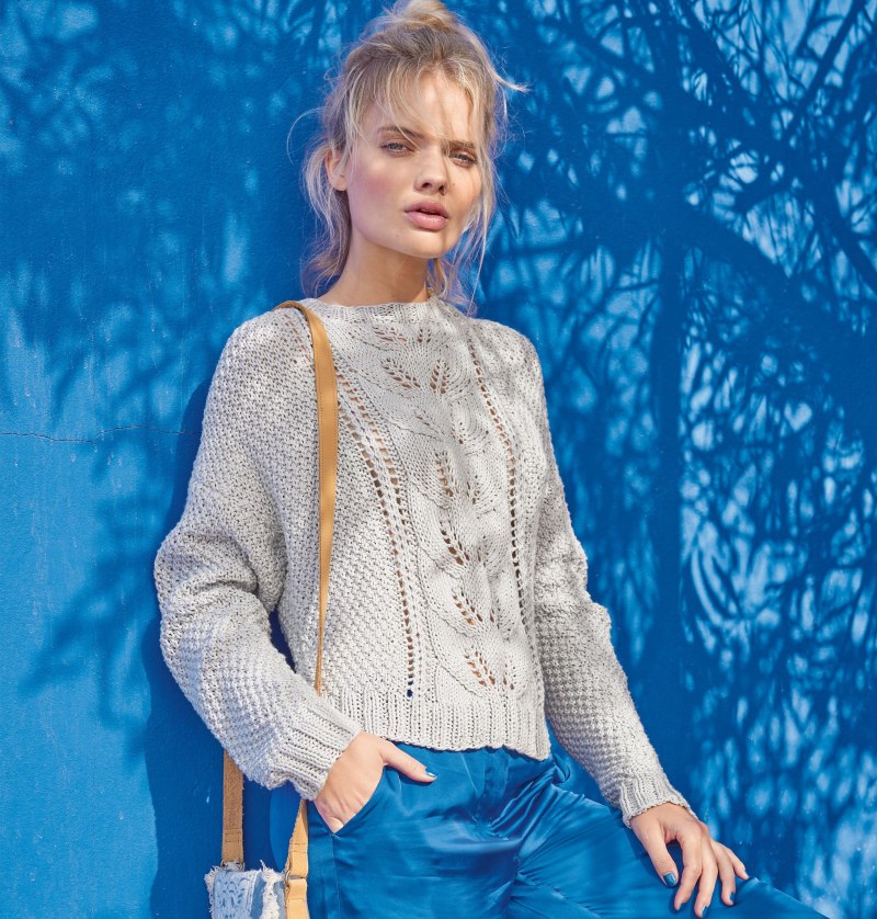 Верена серый джемпер