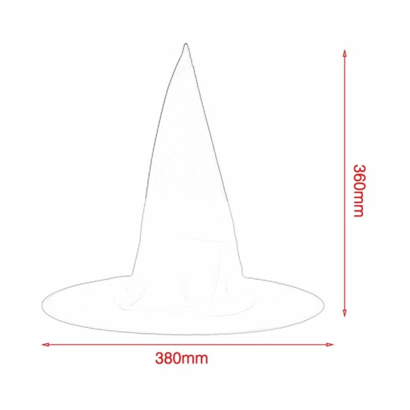 Шляпа ведьмы выкройка