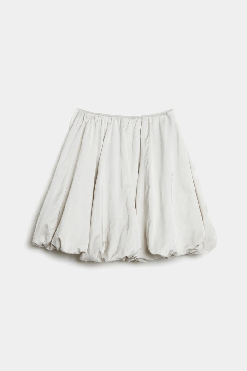 Юбка баллон белая